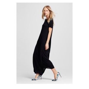 Black T shirt dress